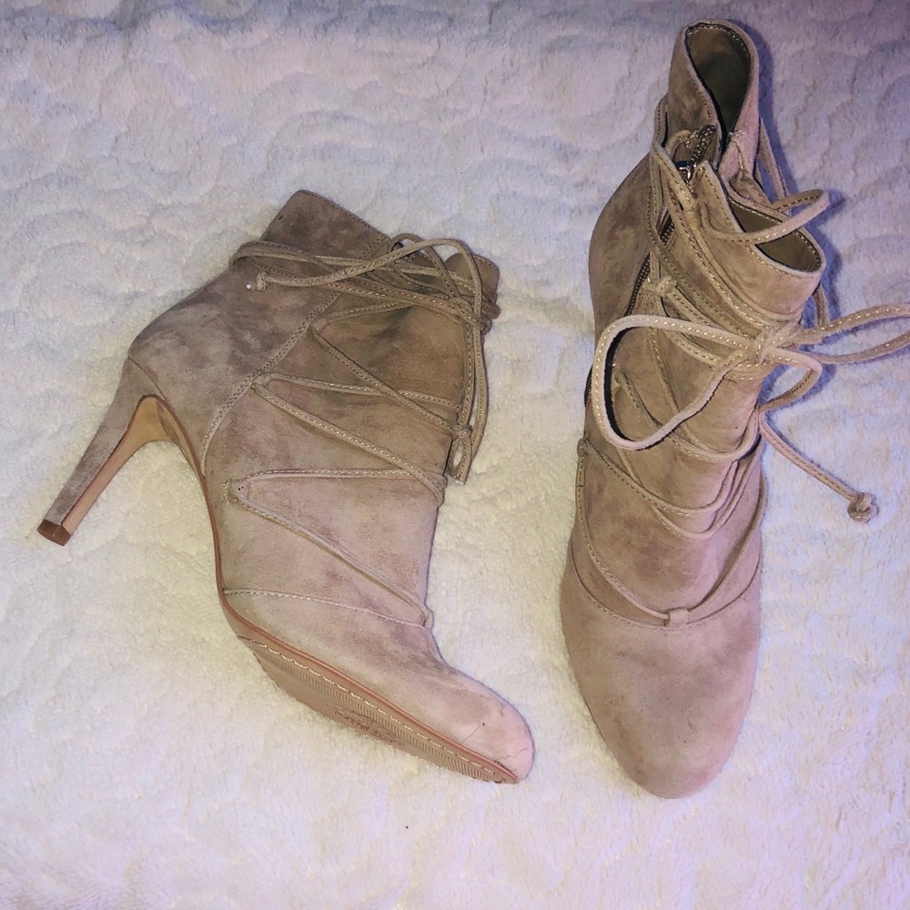Vince Camuto suede booties